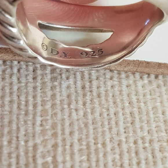 David Yurman Crossover X Diamond Ring - Picture 15 of 16